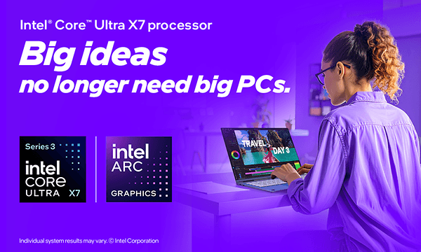 Intel Core Ultra X7 processor