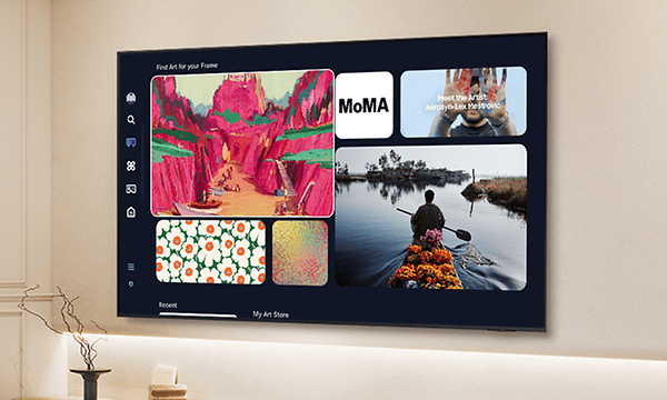 Samsung Art Store – Hyödynnä televisiotasi osana sisustusta