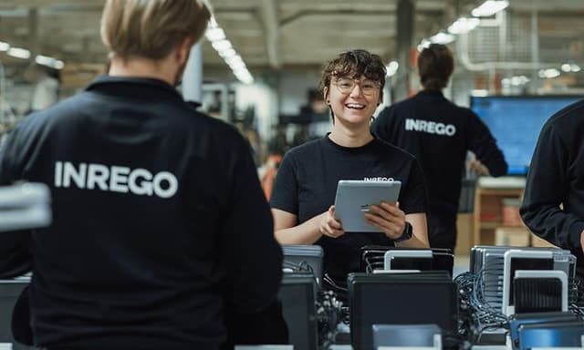 Inrego-medarbejder tester returneret IT-udstyr
