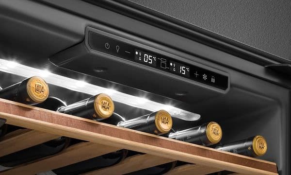 Smeg wine fridge - Temperature control