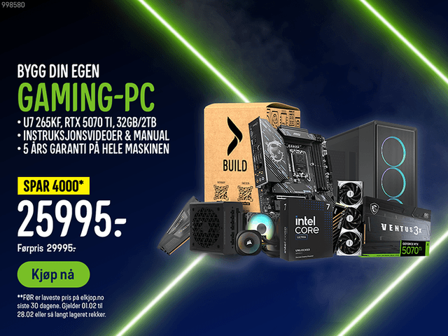 Build Gaming PC RTX 5070 Ti