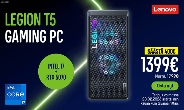 Lenovo Legion T5 Gaming Pc RTX 5070