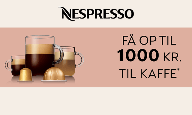 Nespresso kaffekampagner og tilbud - Teaserbillede