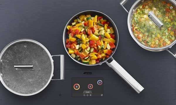 Smeg kogeplader - intuitivt display