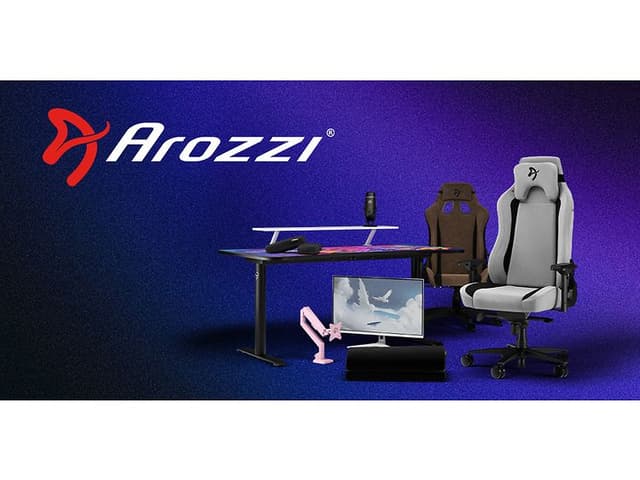 Arozzi desktop banner