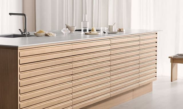 Epoq Natural Oak Lamella-kjøkken