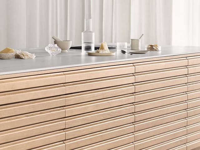 Epoq - Kjøkken i tre - Epoq Natural Oak Lamella-kjøkken