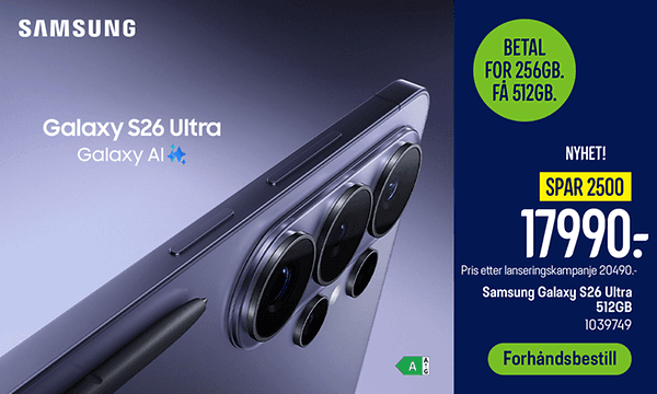 Samsung Galaxy S26-serien