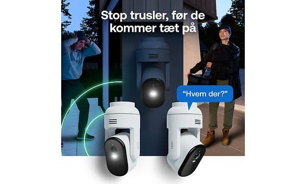 Arlo overvågningskamera - Beskyttelse mod trusler