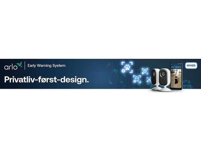 Arlo Early Warning System - Privatliv først