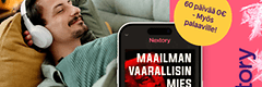 Klubietuna pääset nauttimaan 60 päivää Nextoryn yli 1,4 milj. kirjan valikoimasta, uusille ja palaaville asiakkaille.