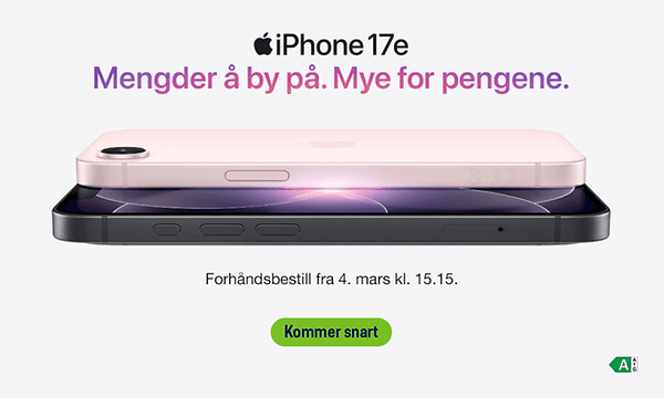 iPhone 17e kommer snart!