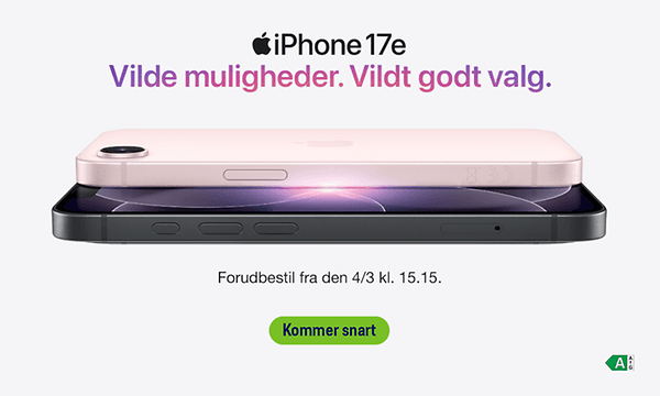 iPhone 17e kommer snart!