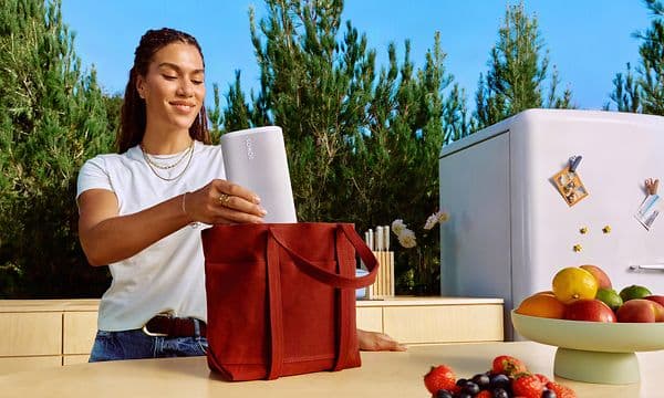 Sonos-white-speaker-in-bag