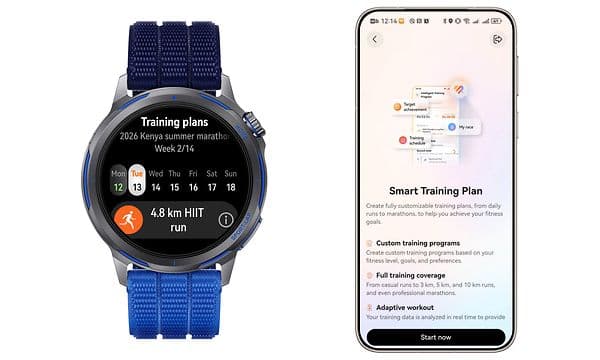 Huawei Watch GT Runner 2 med personliga träningsplaner