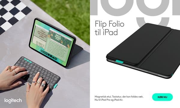 Logitech Flip Folio Til iPad