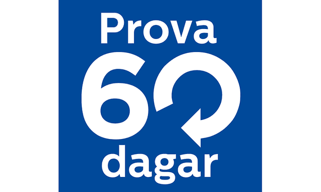 Philips Airfryers 60 dagar nöjd-kund-garanti