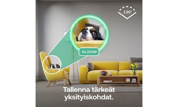 Arlo Essential 3 HD tallentaa tärkeät yksityiskohdat