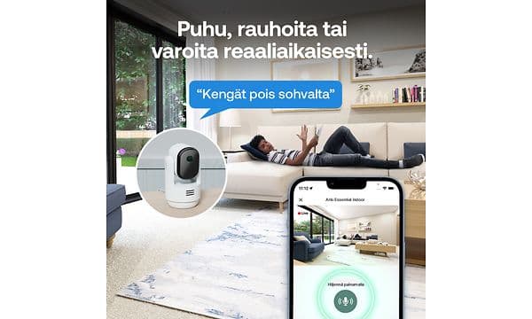 Arlo Essential 3 HD -turvakamera kaksisuuntaisella äänellä