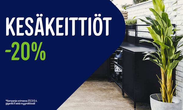 Kesäkeittiöt -20%!