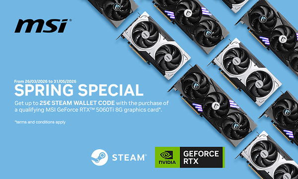 MSI Spring Special bundle campaign