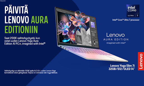 Päivitä Lenovo Aura Editioniin