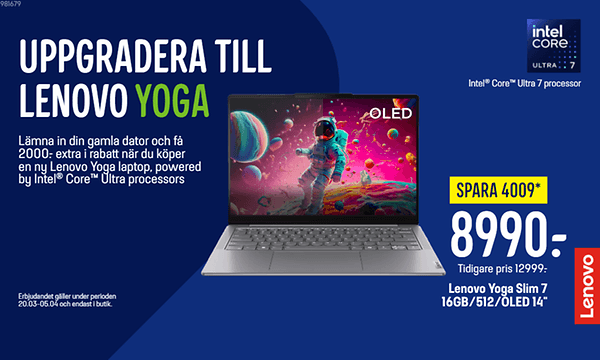 Uppgradera till Lenovo Yoga