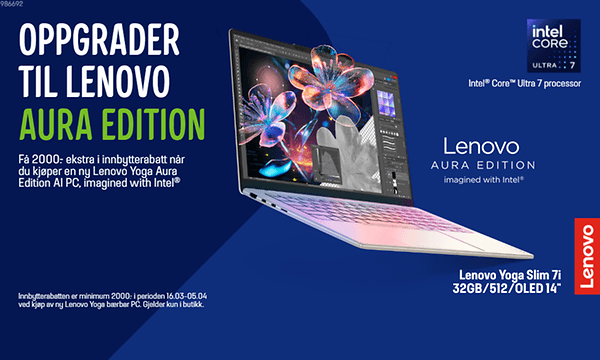 Oppgrader til Lenovo Aura Edition