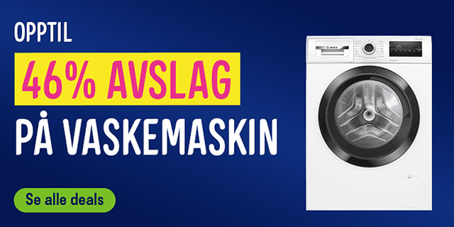 Hotspot - vaskemaskin