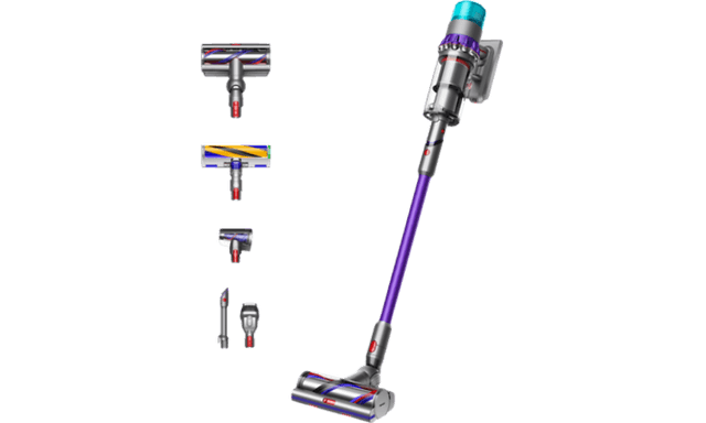 Dyson-varsi-imuri ja valikoima lisätarvikkeita ja suuttimia