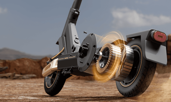 Illustration af motoren på et Navee ST5 Pro el‑løbehjul