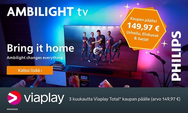 Philips Viaplay Ambilight TV