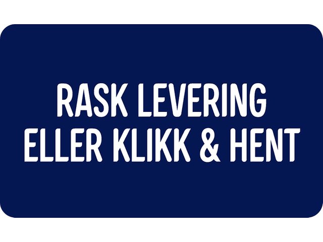 Rask levering eller Klikk & Hent