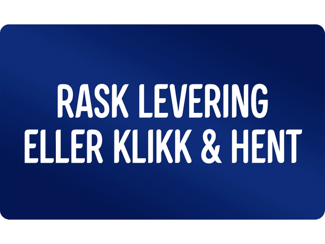 Rask levering eller Klikk & Hent