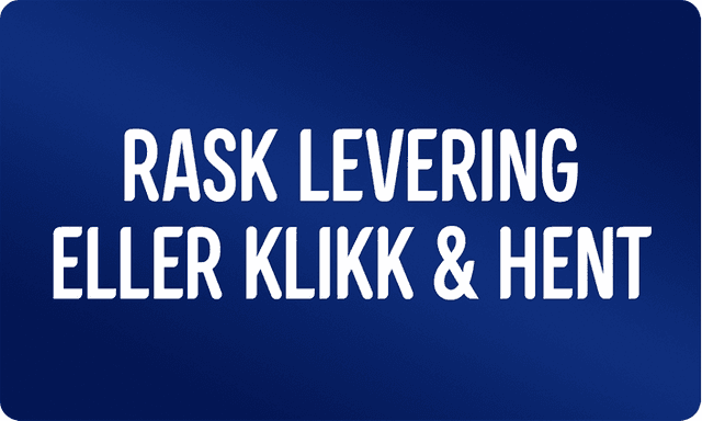 Rask levering eller Klikk & Hent