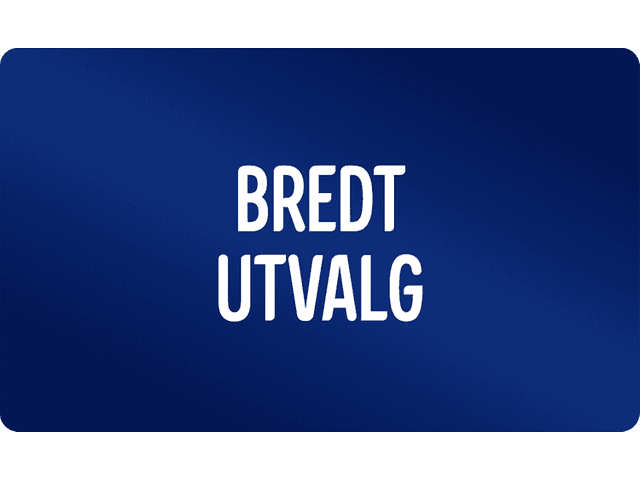 Bredt utvalg