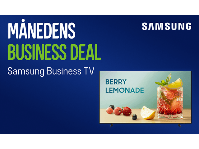 Monthly business deal - Samsung Business TV