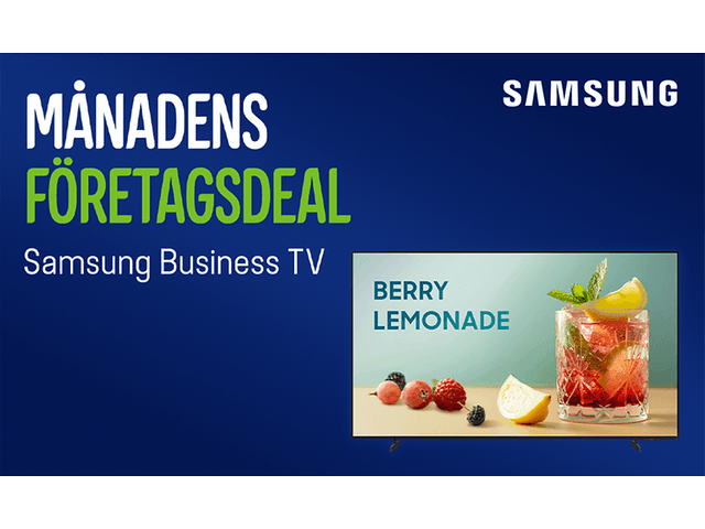 Monthly business deal - Samsung Business TV
