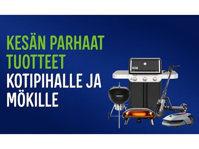 Kesän parhaat tuotteet kotipihalle ja mökille.