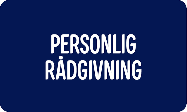 Persolig rådgivning