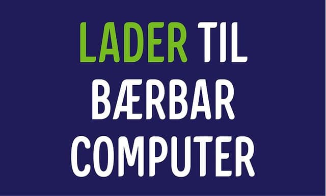 Lader til bærbar computer