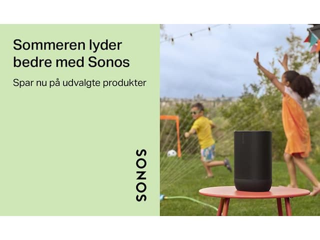 Sommeren lyder bedre med Sonos