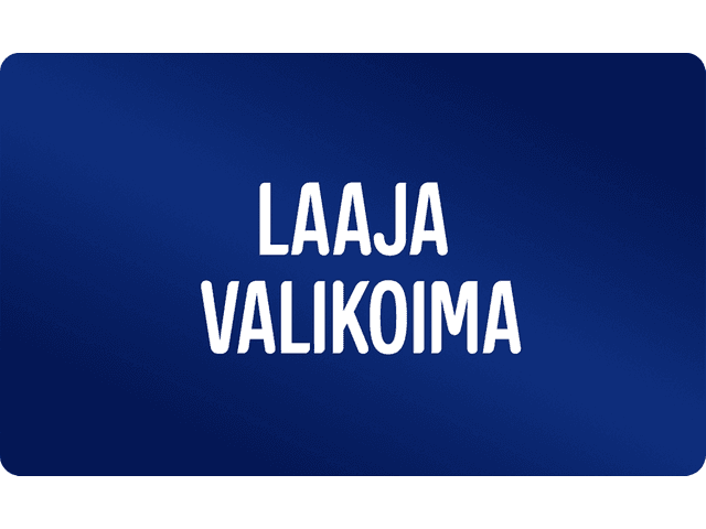 Laaja valikoima