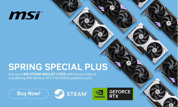 MSI Gaming Spring bundle campaign