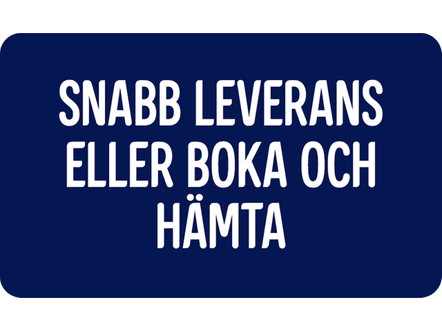 Snabb leverans eller boka och hämta