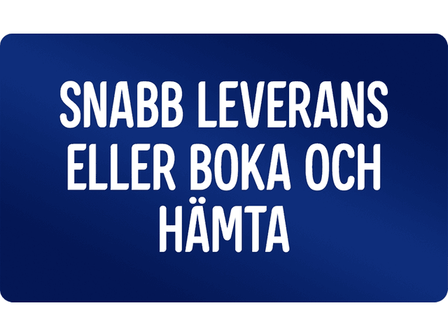 Snabb leverans eller boka och hämta