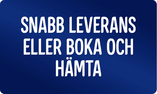 Snabb leverans eller boka och hämta
