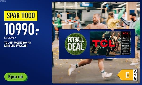 TCL 65"MQLED80K 4K Mini LED TV