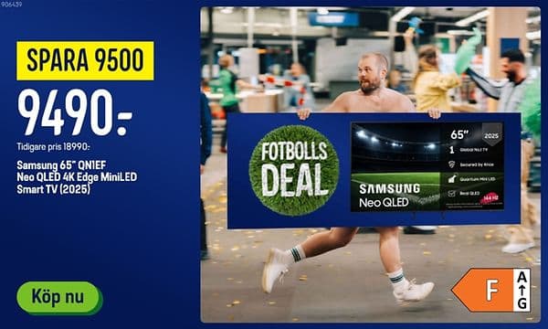 Samsung 65" Neo QLED 4K Edge Mini LED Smart Tv