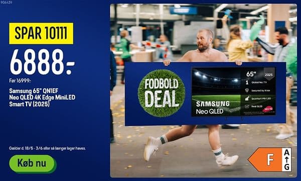 Samsung 65" Neo QLED 4K Edge Mini LED Smart Tv